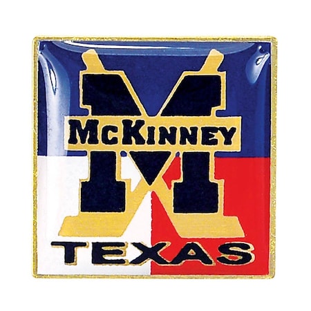 Simba 1 in. Square Vibraprint Lapel Pin EXPRESS-SP303